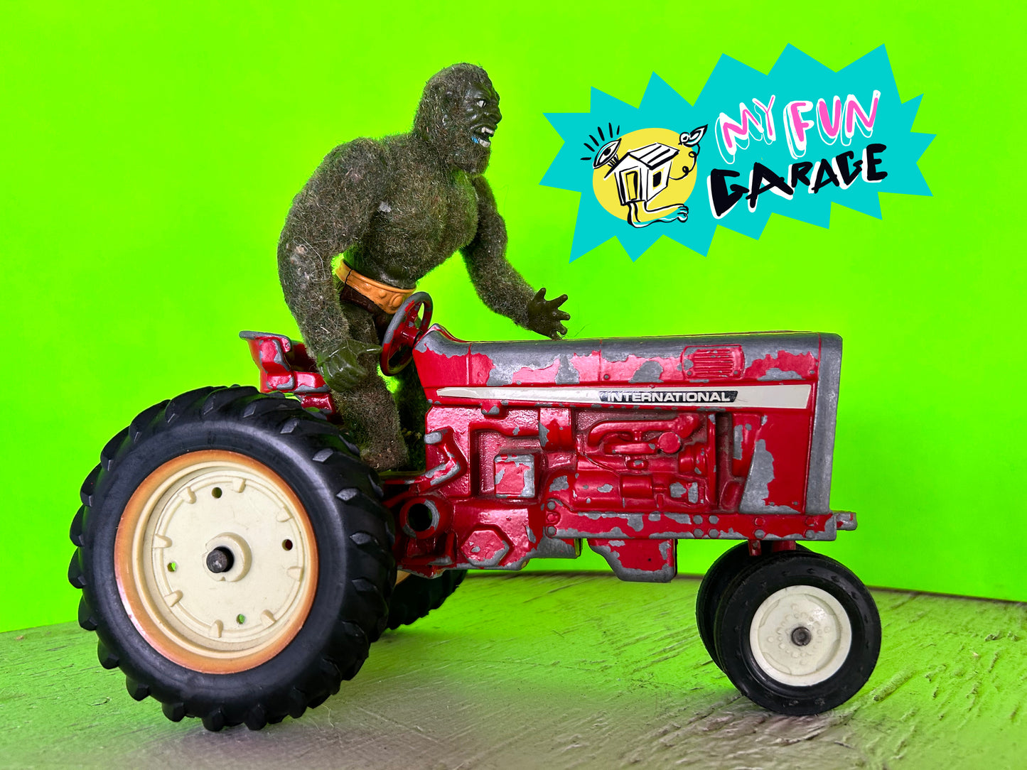 MOSSMAN on a TRACTOR